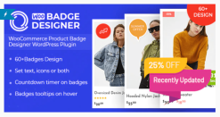 Woo Badge Designer plugin 4.0.1