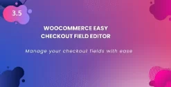 Woocommerce Easy Checkout Field Editor 3.8.0