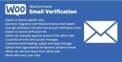 WooCommerce Email Verification 1.9