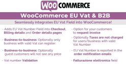 WooCommerce Eu Vat & B2B 13.0
