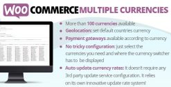 WooCommerce Multiple Currencies 6.4