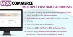 WooCommerce Multiple Customer Addresses 24.4