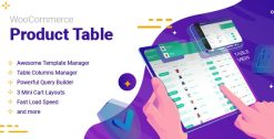 WooCommerce Product Table 2.6.9