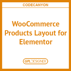 WooCommerce Products Layout for Elementor 1.0