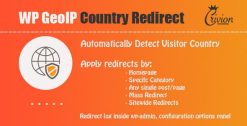 WP GeoIP Country Redirect 3.5