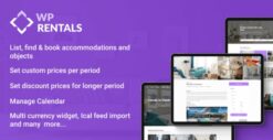 WP Rentals Booking Accommodation Theme 3.12.2