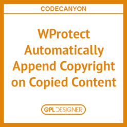 WProtect 1.0 – Append Copyright on Copied Content
