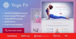 Yoga Fit Sports and Fitness Theme 1.4.2