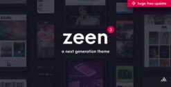 Zeen Next Generation Magazine Theme 4.5.4