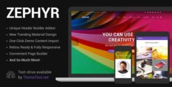 Zephyr Material Design Theme 8.18.2