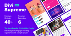 Divi Supreme Custom Divi Modules 4.9.97.37