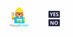 Popup Builder Yes/No Buttons Extension 3.1